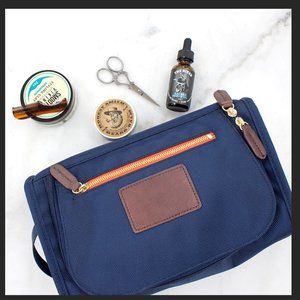 MENS BOULEVARD BELLAGIO LAS VEGAS - BLACK ZIPPERED JESSE DOPP  KIT
